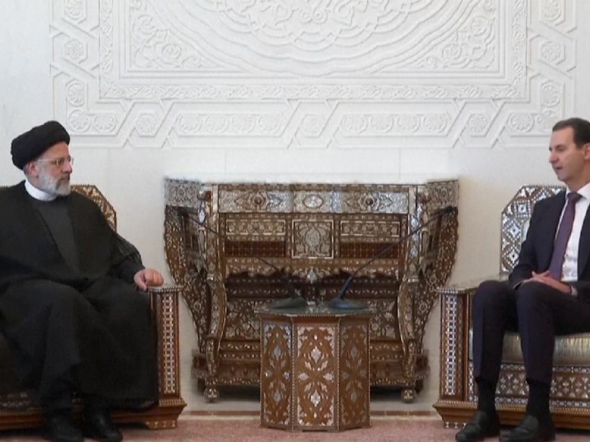 Asad i thurr lavde ‘mbështetjes’ së Iranit në vizitën e rrallë të presidentit Raisi në Damask 