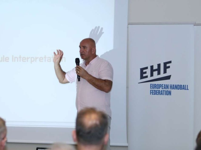 Eshref Beqiri delegat i EHF-it
