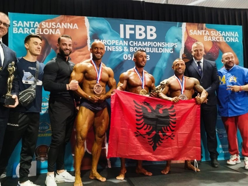 Tre medalje të arta për Shqipërinë