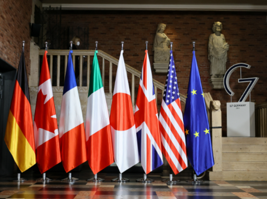 Kombet e G7 diskutojnë mënyrat për të mbështetur Ukrainën