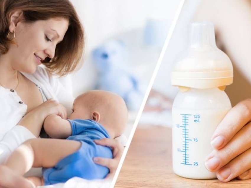 Këto janë ndryshimet midis bebeve që ushqehen me qumësht gjiri dhe atyre me formulë