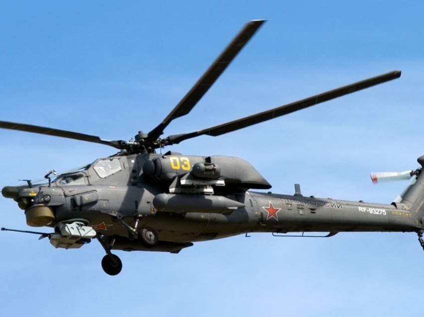 Rrëzohet një helikopter ushtarak rus mbi Krime, vdesin dy pilotët