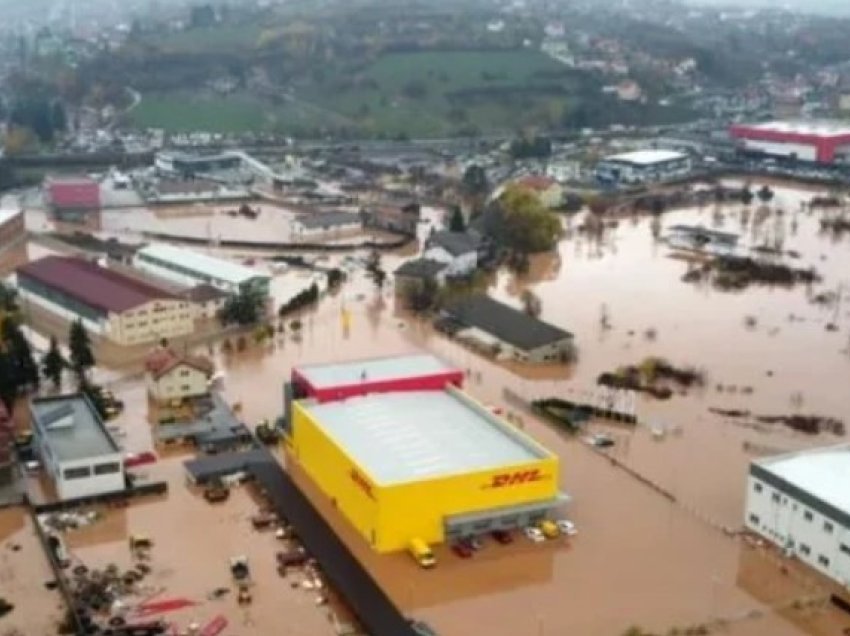 Disa pjesë të Kroacisë dhe Bosnjës janë goditur nga përmbytjet