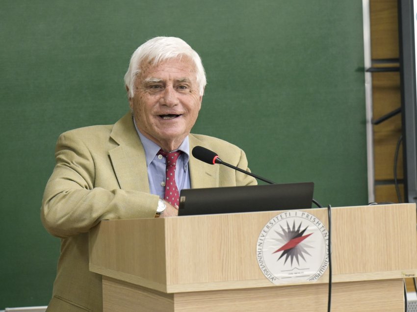 Prof. Dr. Rami Benbenishty nga Izraeli ishte ligjëruesi kryesor në Konferencën e parë ndërkombëtare të Psikologjisë të UP