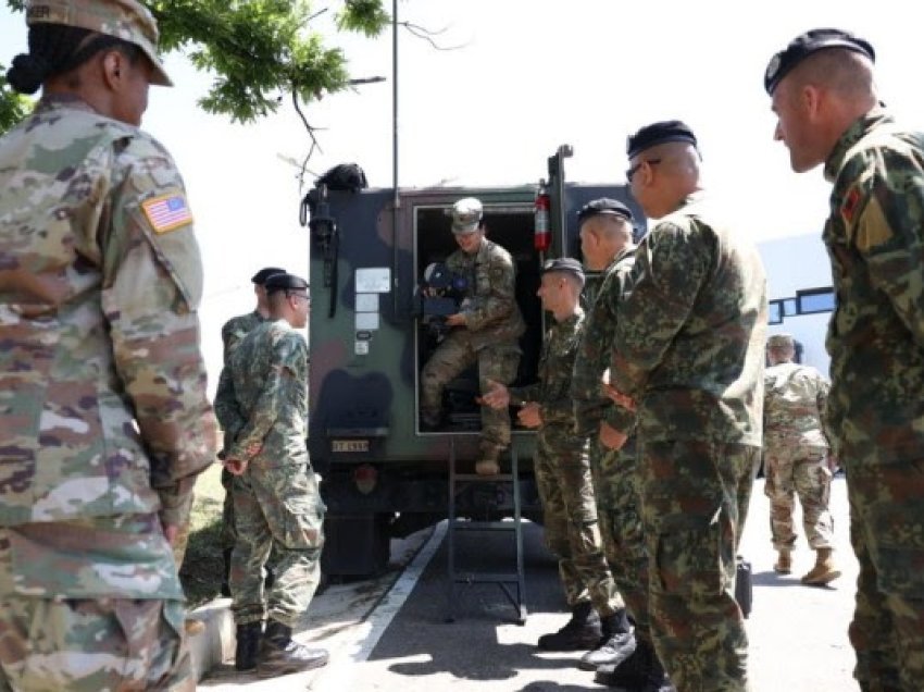 “Defender 23”, Peleshi: Task Forca Jug është e plotësuar edhe me ushtarakët amerikanë