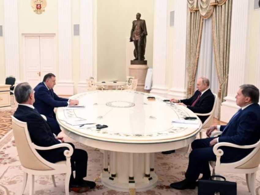 DASH: Takimi i Dodikut me Putinin, veprim shkurtpamës