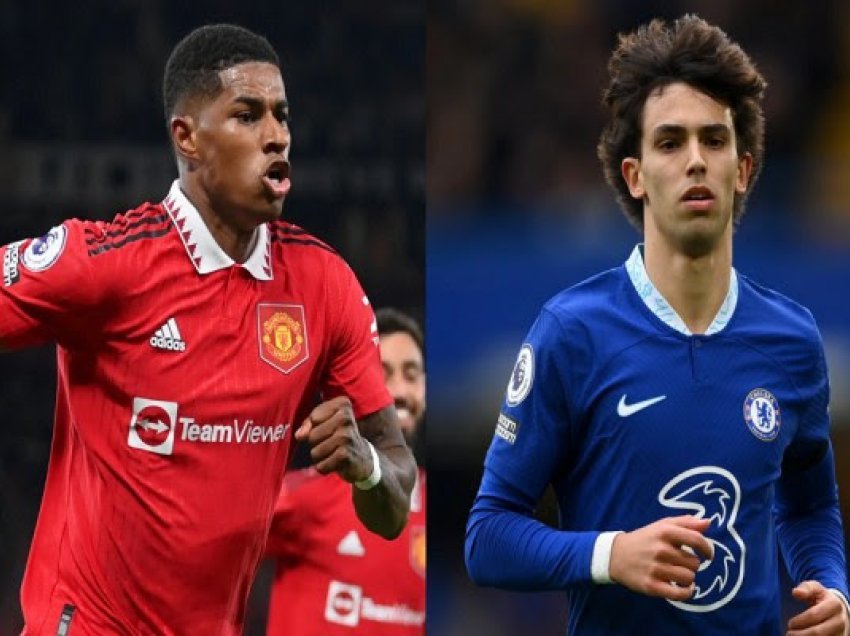 United-Chelsea, formacionet zyrtare