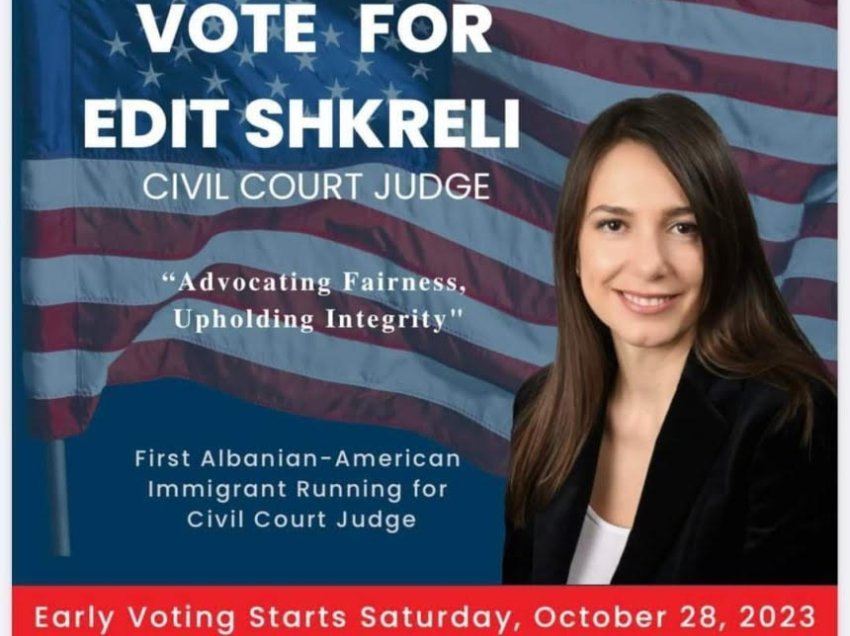 Juristja shqiptaro-amerikane kandidon për gjyqtare të Gjykatës Civile në NY