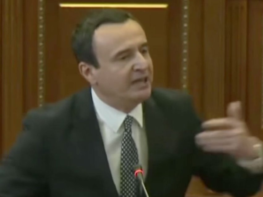 Rron Gjinovci shpërndan videon e Kurtit: Kjo është deklarata më epike, që është thënë ndonjëherë në Kuvendin e Kosovës