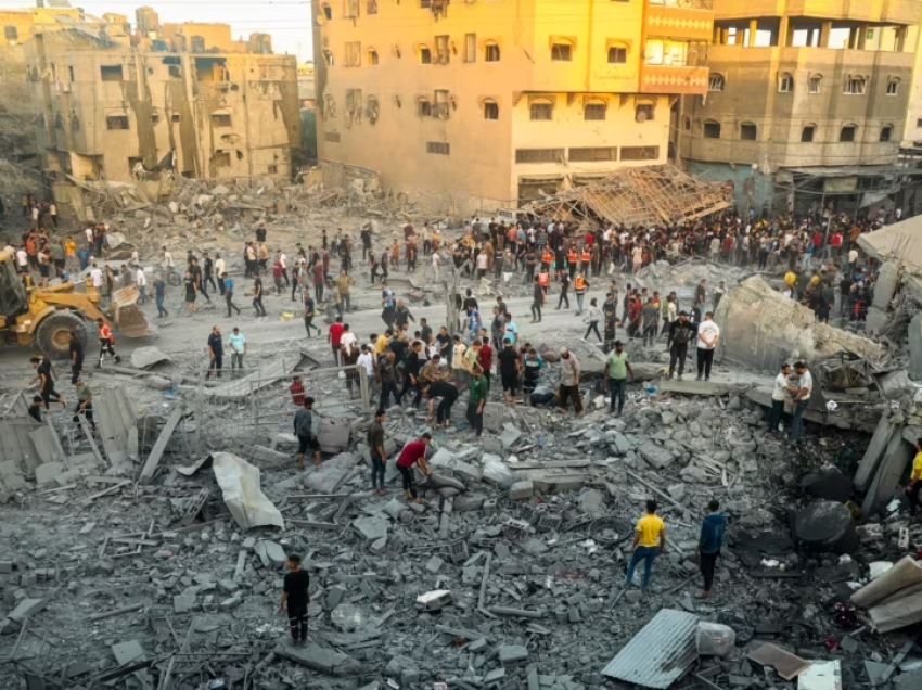 Luftime të ashpra në Gazë ndërsa shënohet një muaj nga fillimi i konfliktit