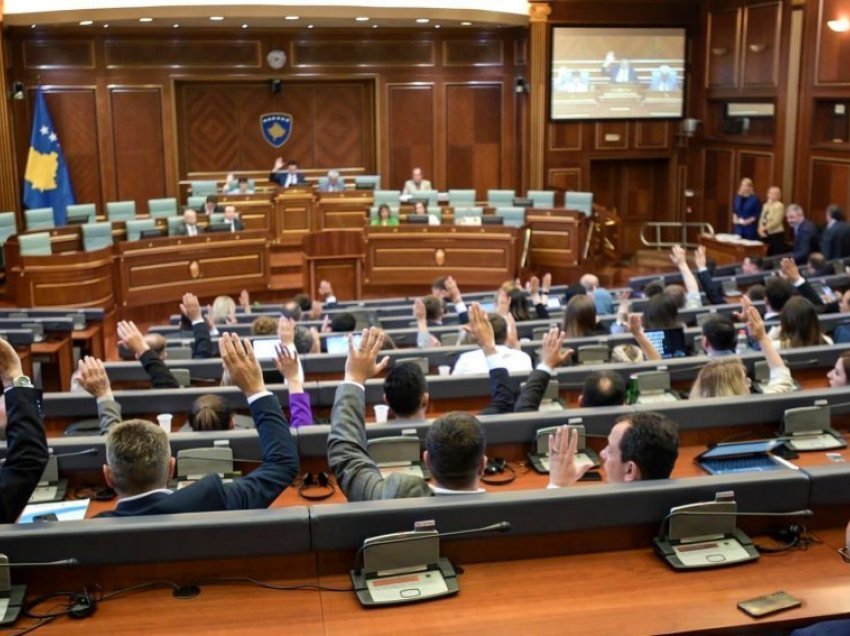 Agresioni në Banjskë, Kuvendi miraton deklaratën në mbështetje të rezolutës së PE-së