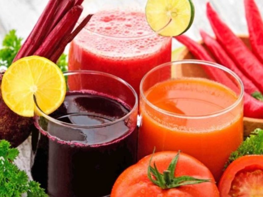 Panxhar, domate, karrotë, lëngu i zemrës së fortë