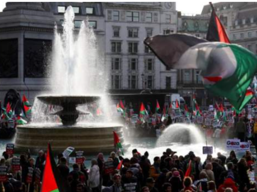 Policia e Londrës përgatitet për një protestë të madhe pro-palestineze