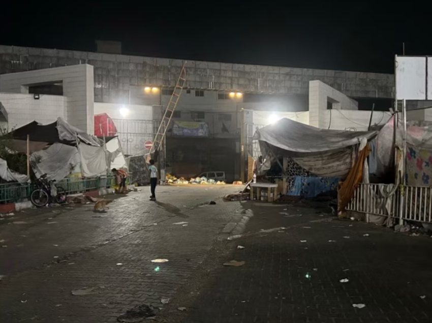 Izraeli thotë se Hamasi po e përdor spitalin Shifa si mburojë; mijëra vetë janë të bllokuar brenda tij