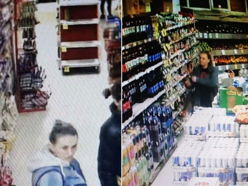 Policia kërkon ndihmë për identifikimin e dy grave, dyshohet për vjedhje në market