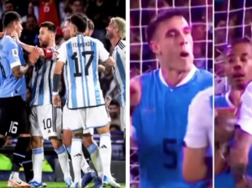 ​“Ata duhet të mësojnë t’i respektojnë më të moshuarit”, Messi akuzon lojtarët e Uruguait