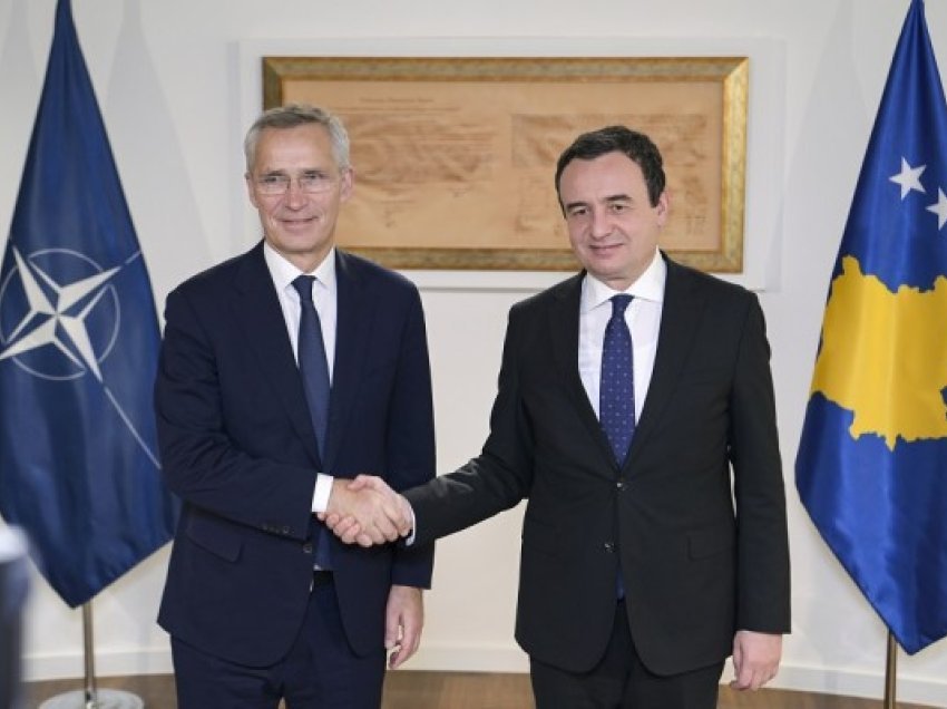 ​Kurti i propozon Stoltenbergut hapjen e një zyre diplomatike të Kosovës në NATO