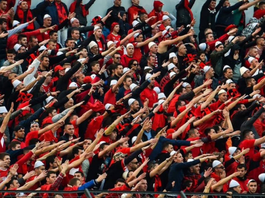 Ashtu si në ndeshjen ndaj Greqisë, Tifozat Kuq e Zi bëjnë gati flamurin madhështor
