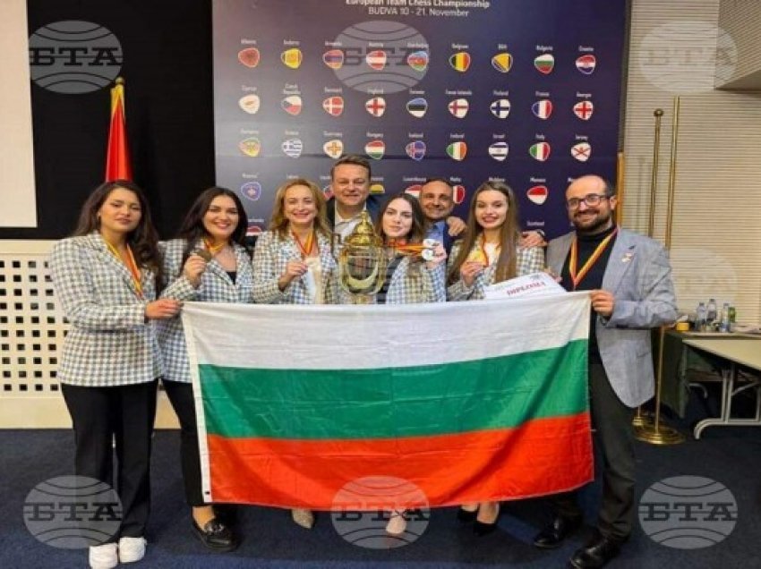 ​Ekipi bullgar i shahut për femra fiton titullin e parë evropian
