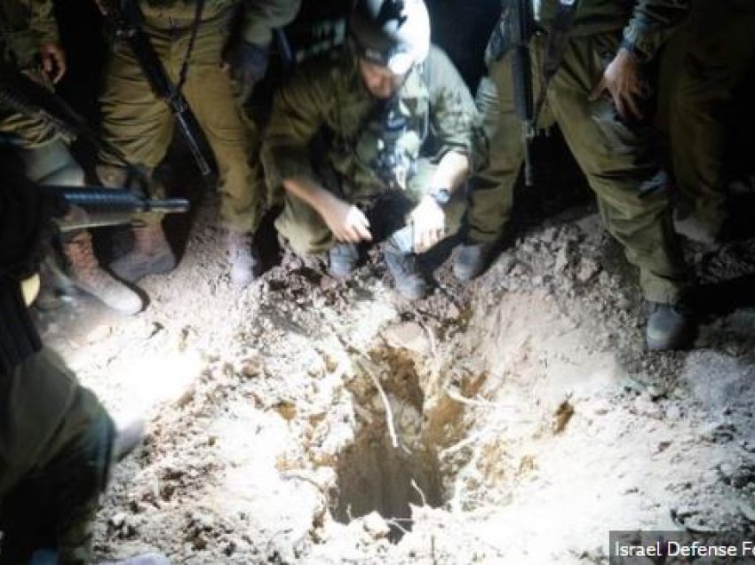 Ushtria izraelite thotë se 400 boshte tunelesh janë gjetur dhe shkatërruar në Gaza