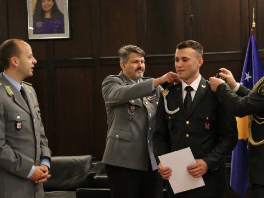 Kadeti i FSK’së diplomon në akademinë ushtarake të Gjermanisë