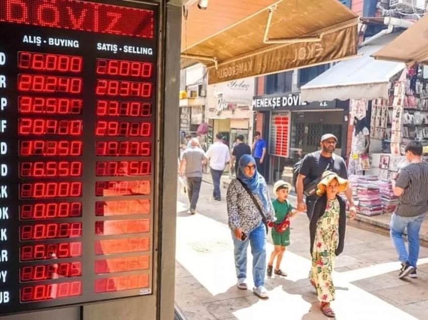 Banka Qendrore e Turqisë rrit normat e interesit në 40%