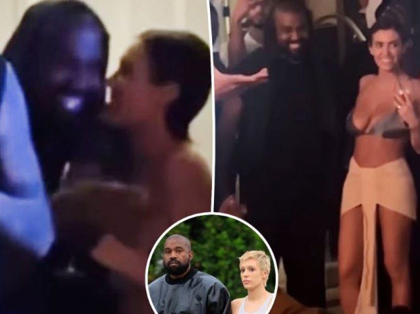 Kanye West ribashkohet me gruan Bianca Censori në një festë në Dubai