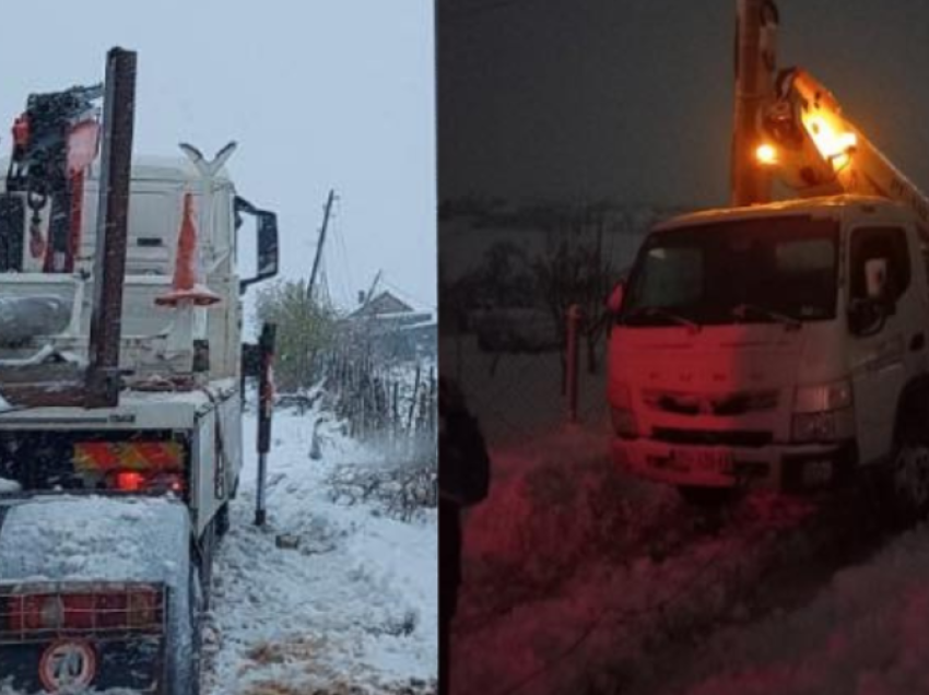“Na kanë lënë në terr qe 3-4 ditë”, reshjet e borës dëmtuan trafon, KEDS-i s’rregullon dëmet në Paldenicë
