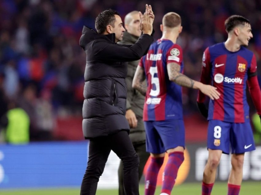 Xavi ndihet i lumtur me kualifikimin e Barcelonës në fazën tjetër të Ligës së Kampionëve