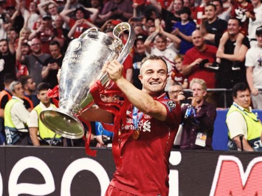 Shaqiri feston sot ditëlindjen, Liverpooli e uron me trofeun e Ligës së Kampionëve