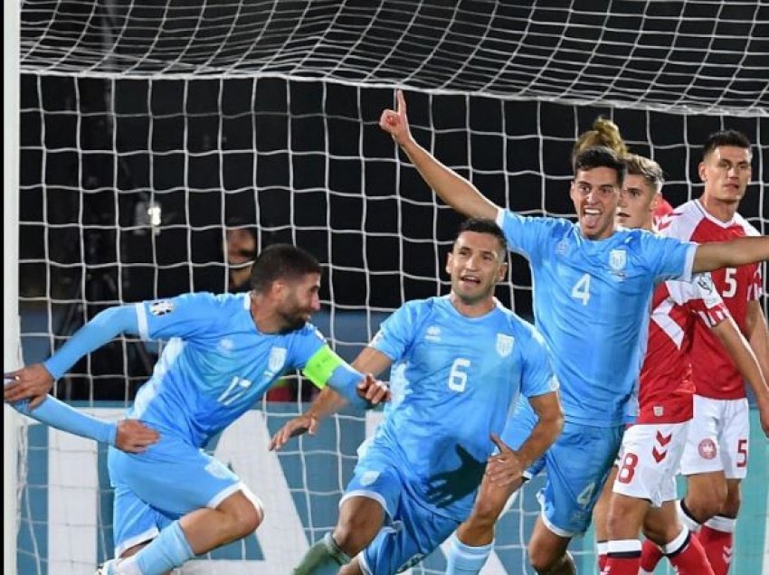 San Marino shënon pas 8 ndeshjeve, Danimarka mezi e mposhti