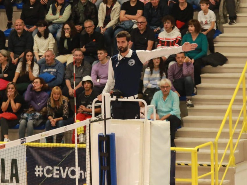 Istref Elezaj referon në CEV Challenge Cup
