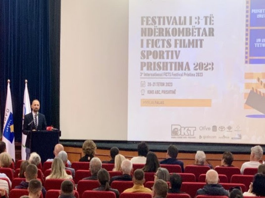 Kultura e sporti bashkë, nis Festivali Ndërkombëtar i Filmit Sportiv “Prishtina 2023”