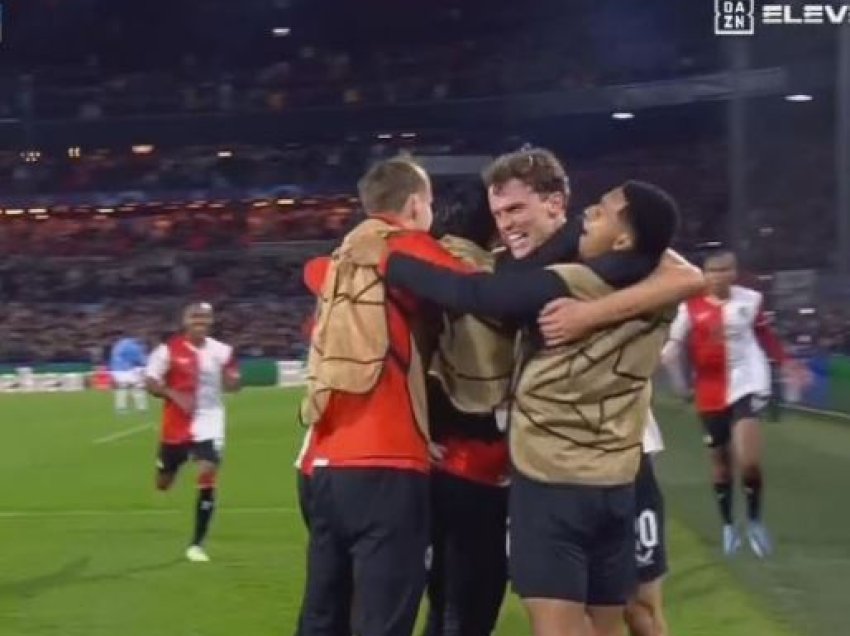  Feyenoord ndëshkon Lazio-n në “De Kuip”!