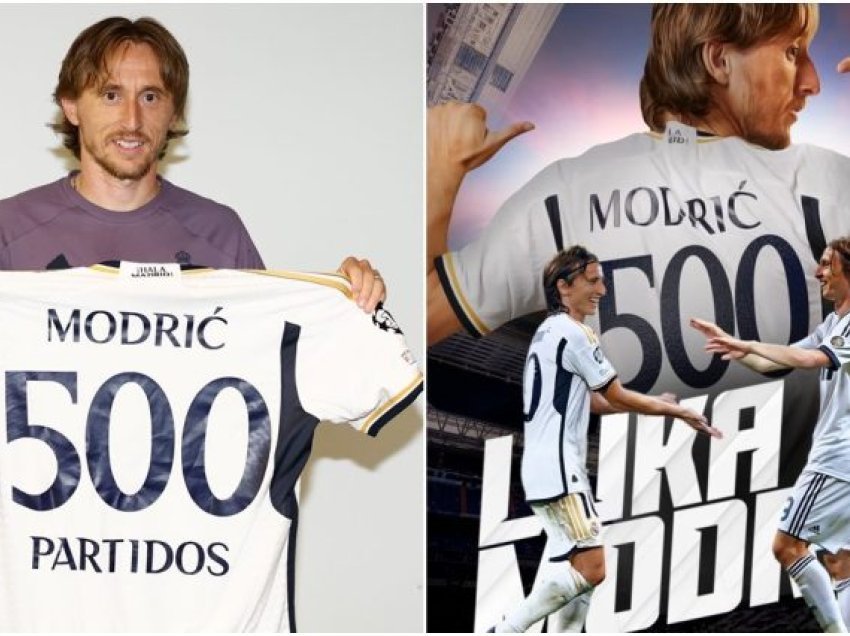 Luka Modriq zhvilloi ndaj Barcelonës ndeshjen e 500-të me Real Madridin