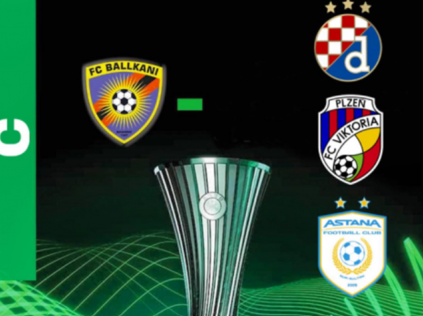 Mësohen datat e ndeshjeve të Ballkanit në grupet e Ligës së Konferencës