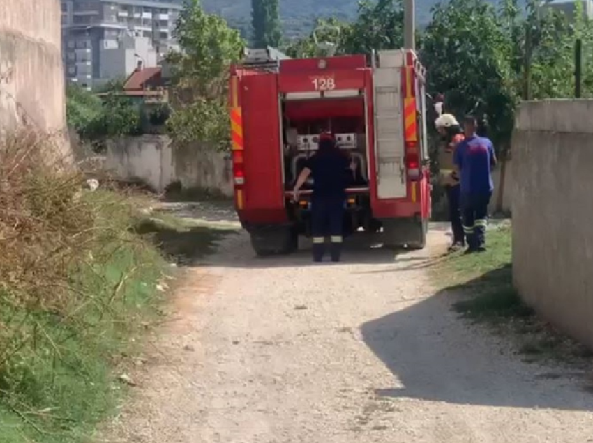 Bomola rrezikon familjen në Vlorë, pas rrjedhjes së gazit përfshihet nga flakët