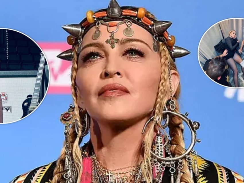 Madonna shqetëson sërish fansat, shfaq shenja e lëndime gjatë provave për turneun botëror