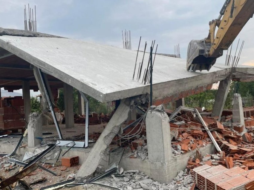 Rrënohet një objekt pa leje në Gazi Babë të Shkupit, do të ndërtohet çerdhe