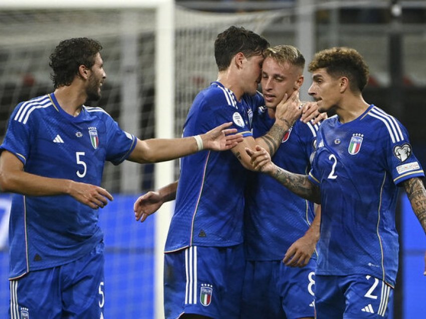 Italia triumfon ndaj Ukrainës