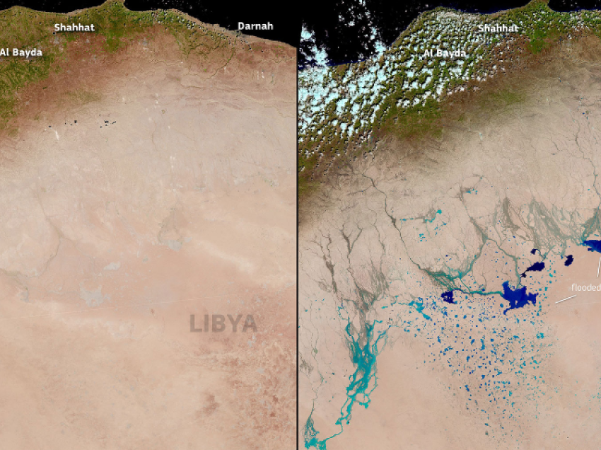 Stuhia Daniel krijon ‘liqene’ në Sahara