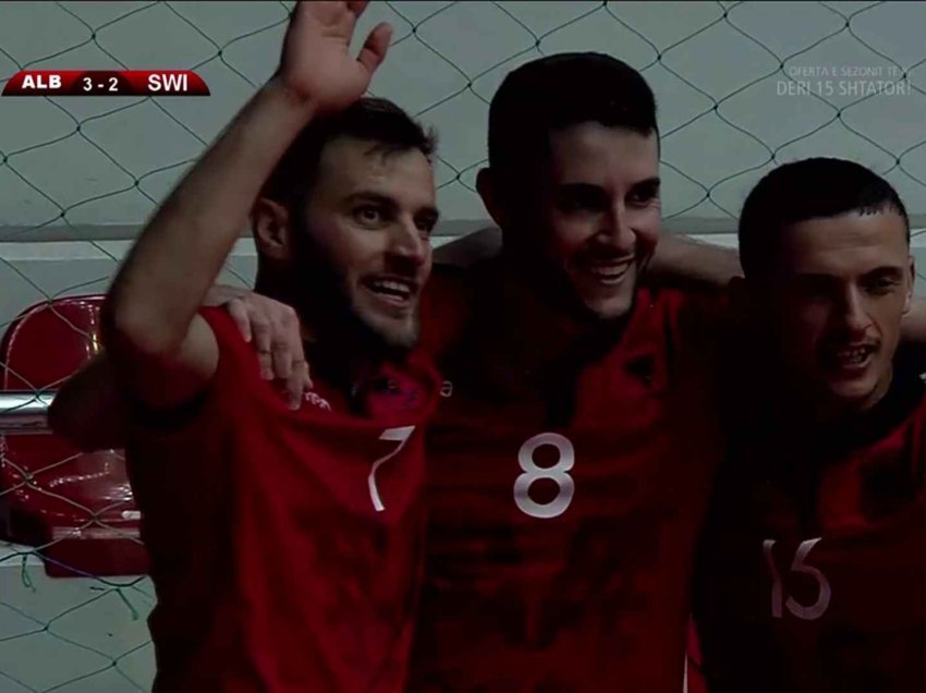 Triumf emocionues ndaj Zvicrës, Kombëtarja e futsallës si Shqipëria U21