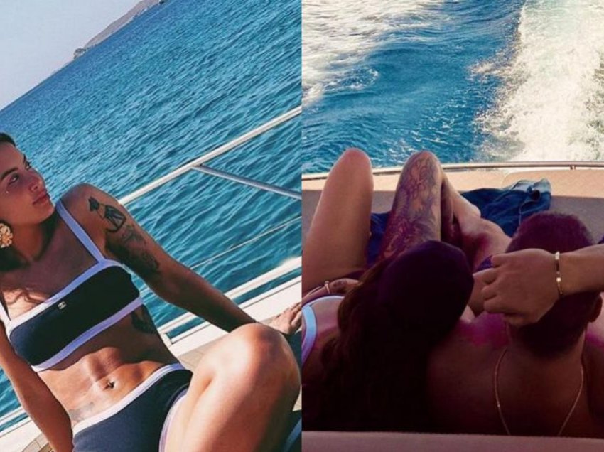 Dafina Zeqiri shijon pushimet romantike në Greqi, publikon foto në krahët e partnerit
