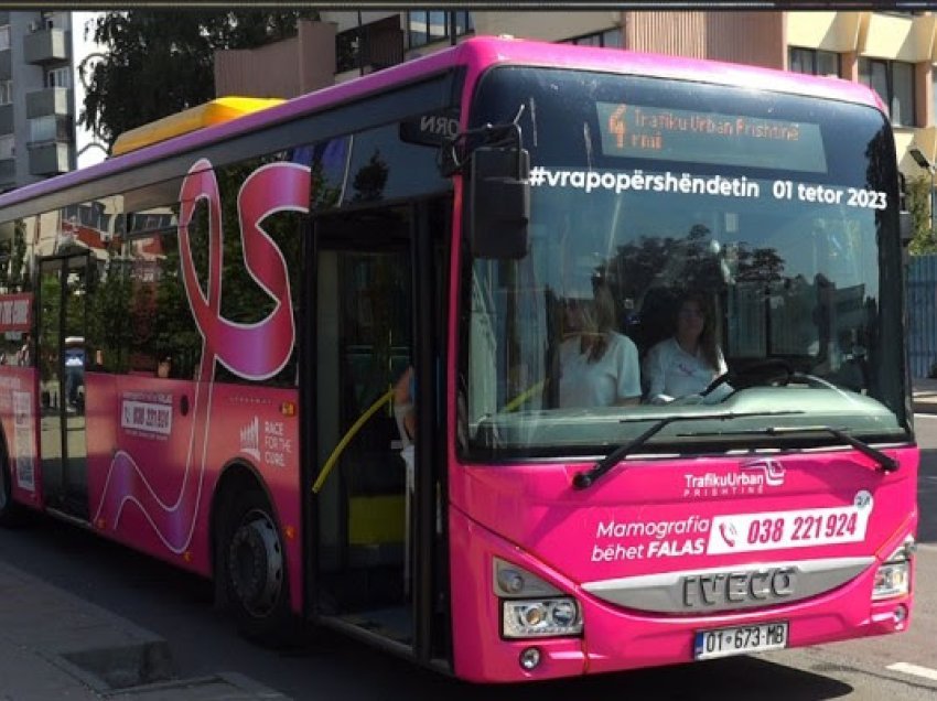 ​Gratë që bëjnë mamografinë do të udhëtojnë falas me Trafikun Urban gjatë muajit tetor