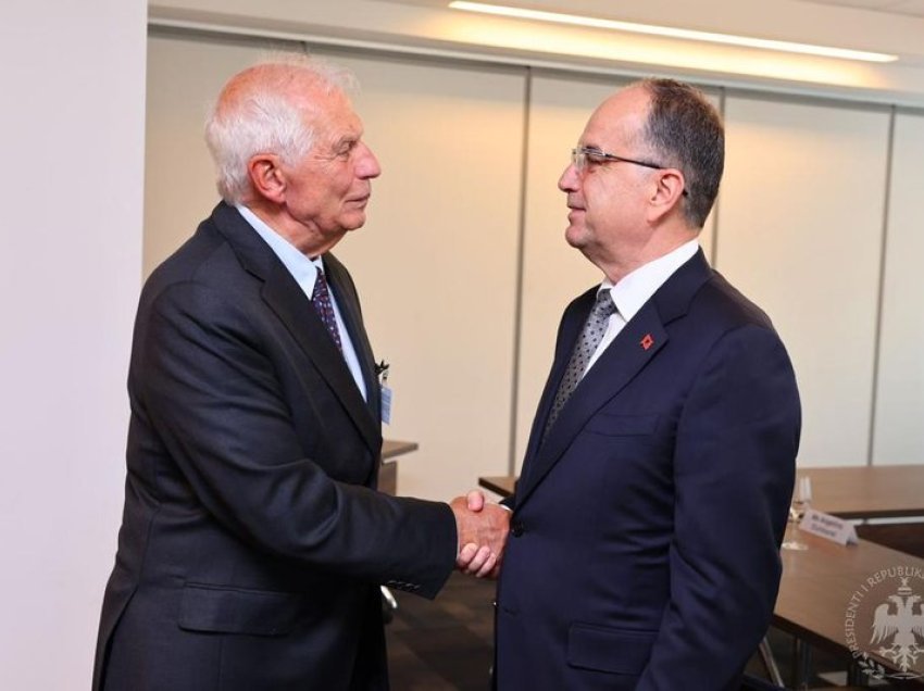 Presidenti Begaj takohet ‘kokë më kokë’ me Borrell në New York, zbardhen detajet nga biseda