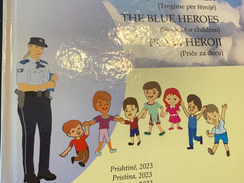 “Heronjtë e kaltër”,  libër kushtuar fëmijëve tanë si dhe policisë së Kosovës