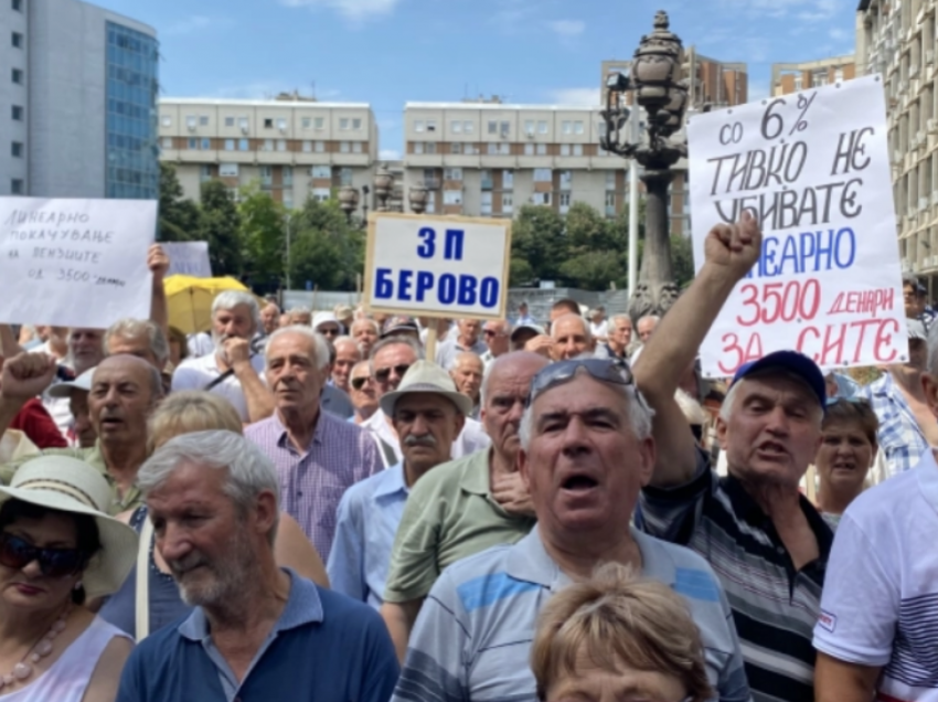 Pensionistët sot protesta para Qeverisë së RMV-së, autoritetet bëjnë analiza nëse mund të përballohet rritja e pensioneve
