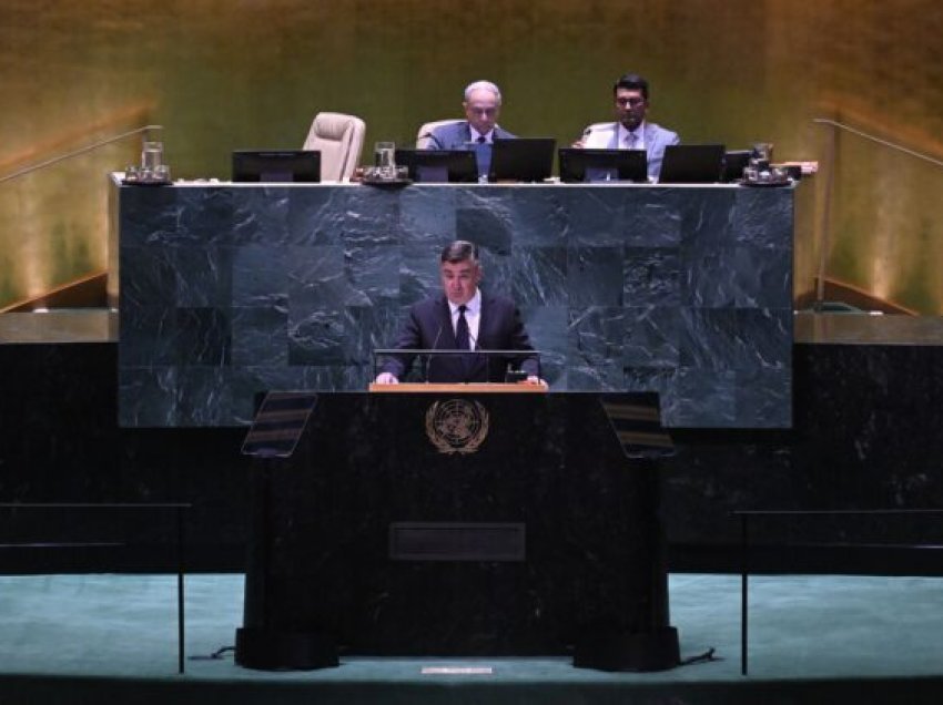 Presidenti kroat Milanoviq në OKB bëri thirrje për njohjen e Kosovës
