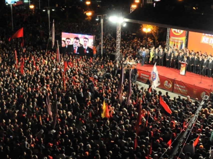 Fëmijë në fushatat e politikanëve në Maqedoninë e Veriut