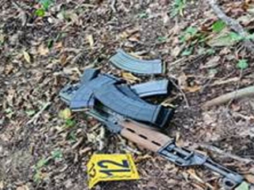 ​Policia gjen armë, municion e pajisje ushtarake në zonën e shfrytëzuar nga terroristët serbë